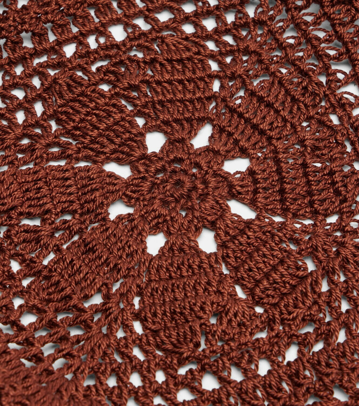 Anna Kosturova Crochet cotton scarf