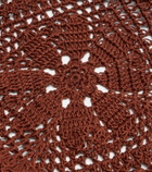 Anna Kosturova Crochet cotton scarf