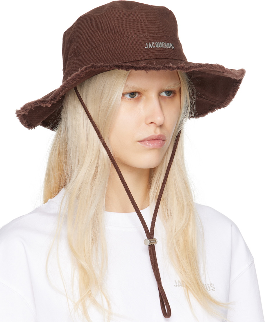 Jacquemus Brown Les Classiques 'Le Bob Artichaut' Bucket Hat Jacquemus