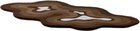 Mush Studios Brown Bur Rug