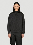 Rains - Logo Patch Track Jacket in Black