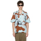 Paul Smith Blue Floral Print Shirt