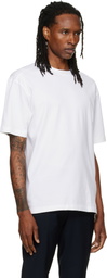 BOSS White 'BOSS' T-shirt