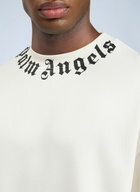 Palm Angels Neck Logo Sweatshirt