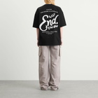 END. Coastal Fish Bar By The Sea T-Shirt in Black