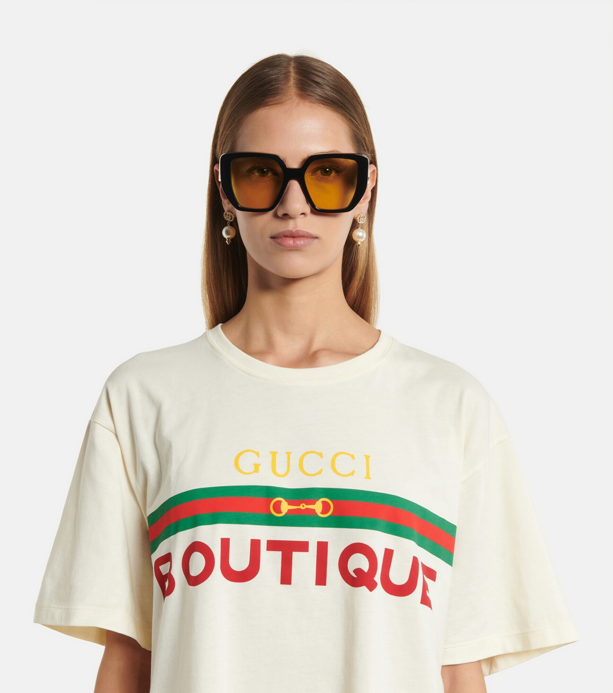 Gucci - Oversized square sunglasses