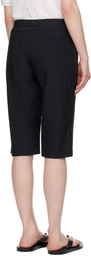 AMOMENTO Black Bermuda Shorts