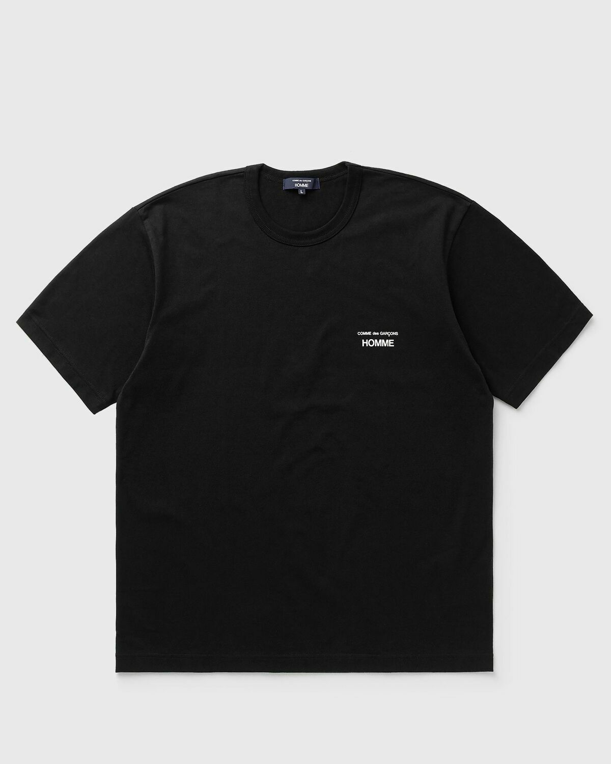 Comme des Garçons Homme TEE Black Mens Shortsleefe