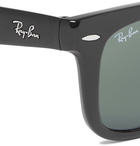 Ray-Ban - Wayfarer Folding Acetate Sunglasses - Black