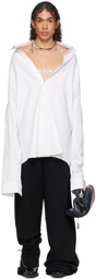 Jean Paul Gaultier White Shayne Oliver Edition Shirt