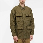 Stan Ray Men's Utility Jacket in Olive Ripstop
