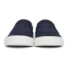 Kenzo Navy Tiger K-Skate Slip-On Sneakers