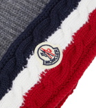 Moncler Enfant - Logo wool beanie