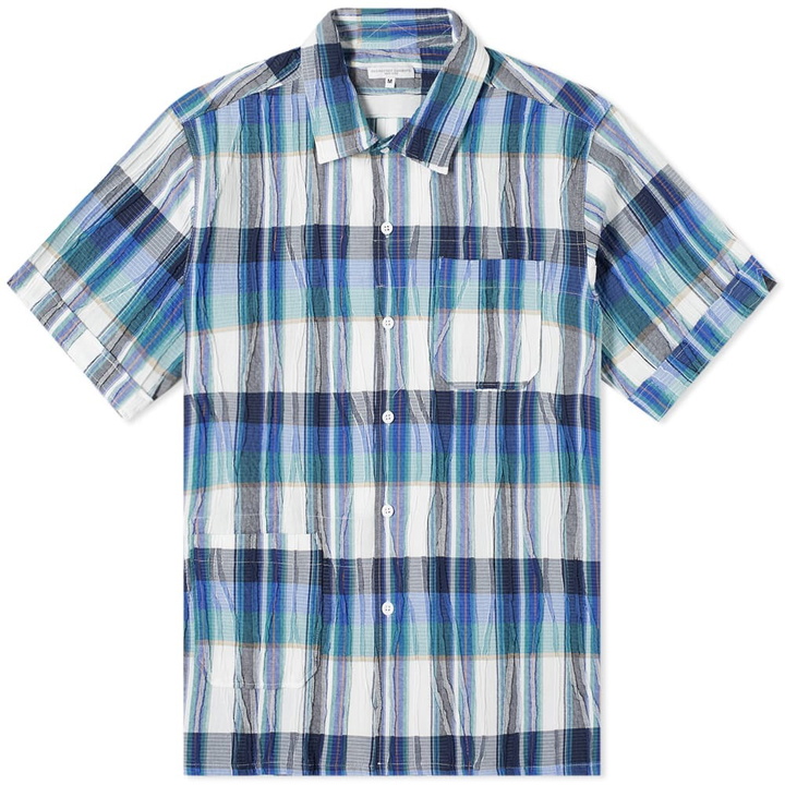 Photo: Engineered Garments Plaid Camp Shirt