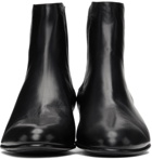 Saint Laurent Black Steve 45 Chelsea Boots