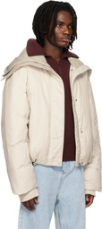 Entire Studios Off-White Kelly Down Jacket
