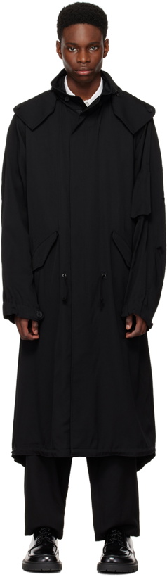 Photo: Yohji Yamamoto Black Mods Coat