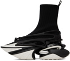 Balmain Black & White Unicorn Sneakers