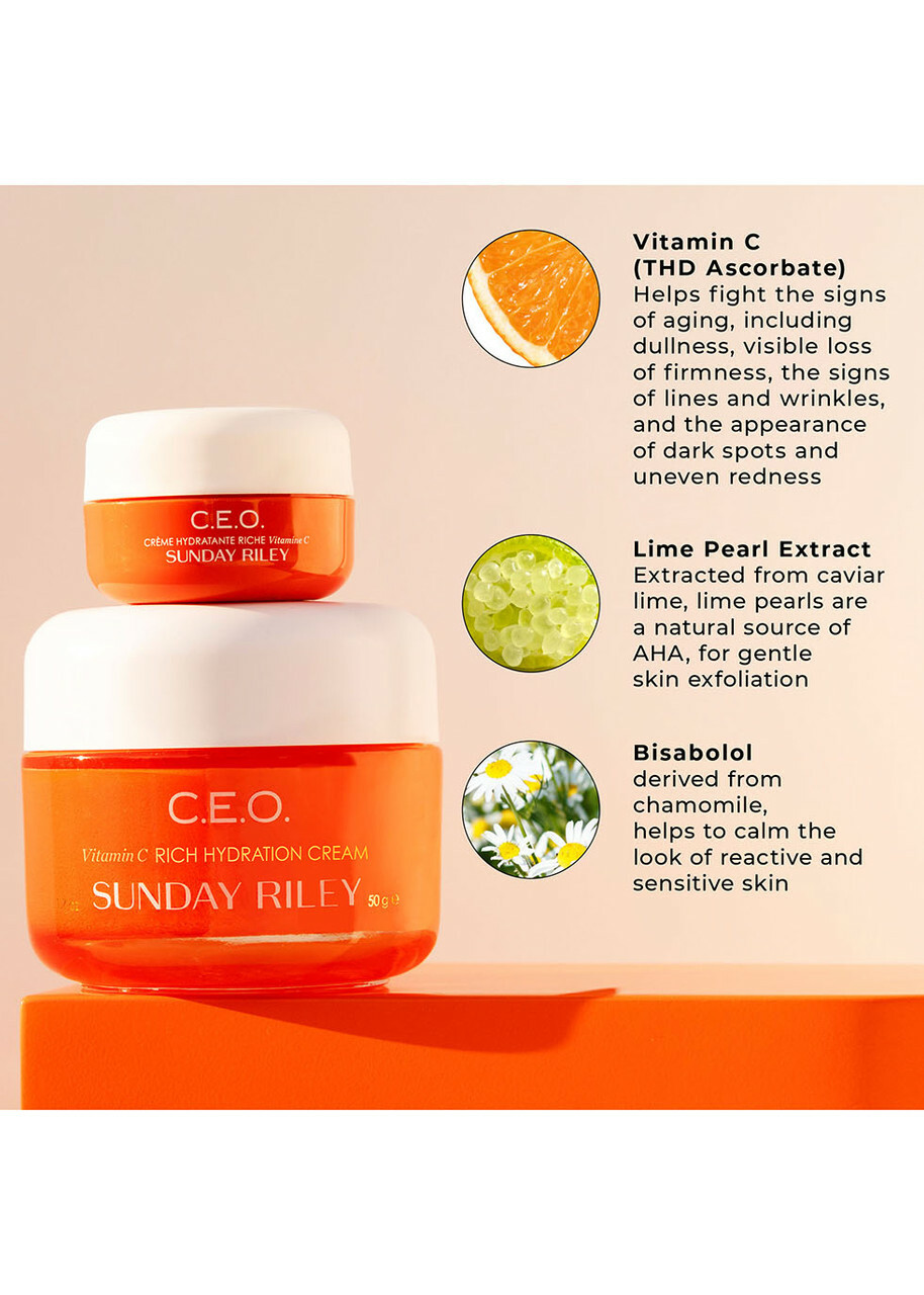 Sunday Riley Ceo Vitamin C Rich Hydration Cream