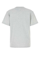 T by Alexander Wang Melange Light Grey Cotton T-shirt
