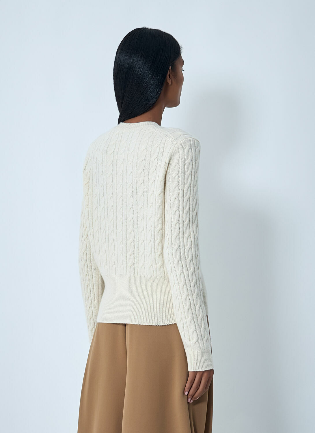 Lacoste Cable Knit Cardigan