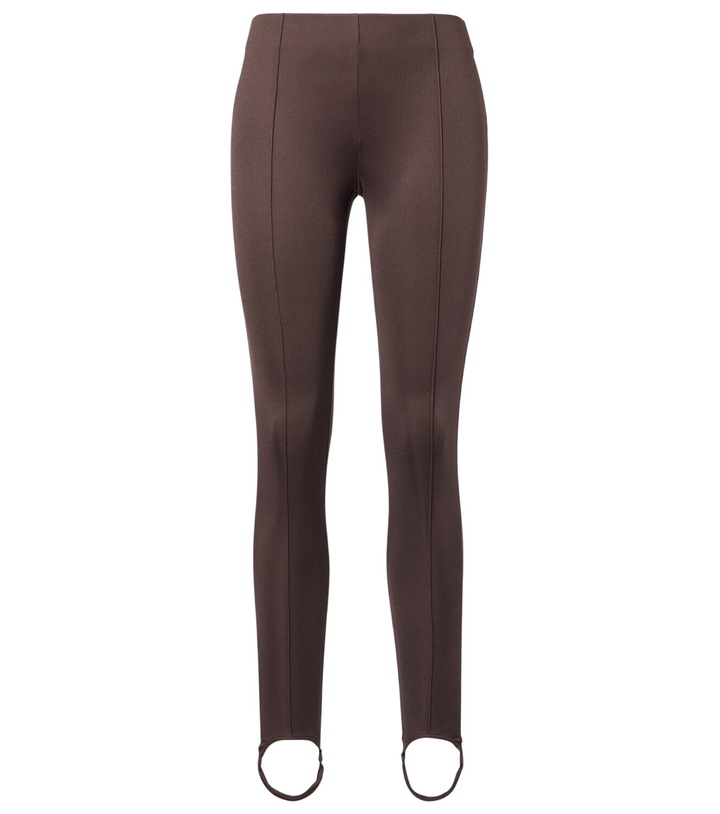 Photo: The Frankie Shop Caserta high-rise stirrup leggings