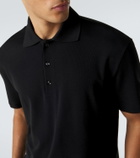 The Row Mistral wool and silk polo shirt
