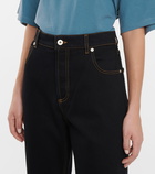 Loewe - High-rise straight jeans