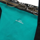 A.P.C. Men's x JW Anderson Zippe Tote Bag in Green