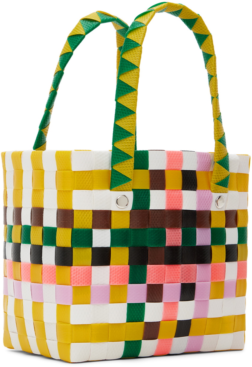 Marni Kids Multicolor Micro Basket Tote Marni