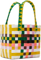 Marni Kids Multicolor Micro Basket Tote