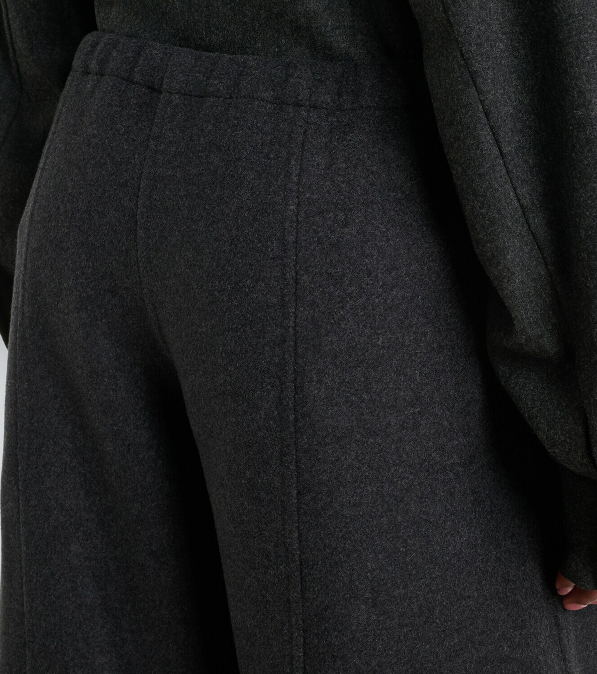 Khaite Clover wool barrel-leg pants