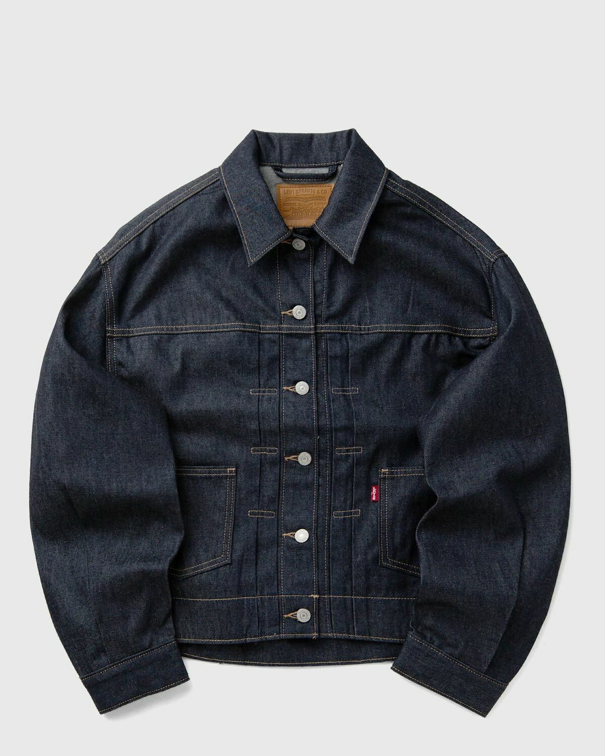 Levis BALLOON SLEEVE TRCKER Blue Womens Denim Jacket