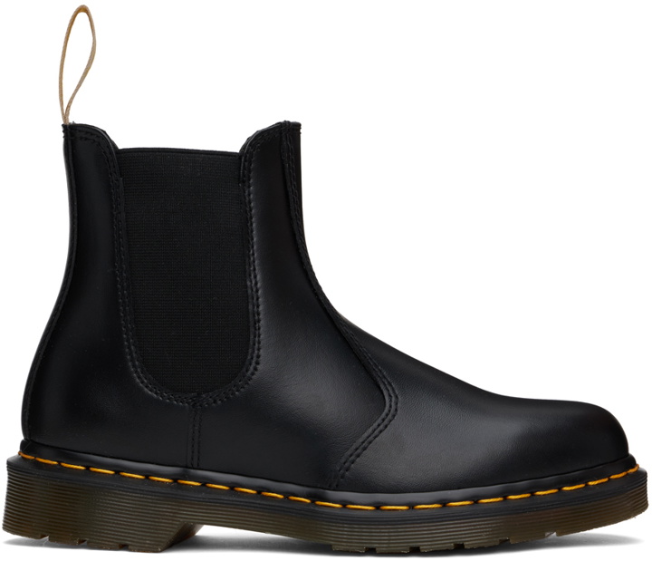 Photo: Dr. Martens Black Vegan 2976 Chelsea Boots