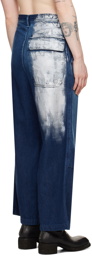 Y's Indigo Straight Jeans