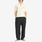 Malbon Men's Campania Knitted Polo in Ivory