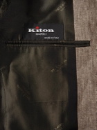 Kiton - Linen Blazer - Brown