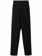 KENZO PARIS Pleated Tailored Wool Pants