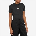 Dickies Women's Maple Valley Cropped T-Shirt in Black