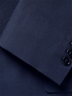 Canali - Royal-Blue Slim-Fit Travel Water-Resistant Wool Blazer - Blue