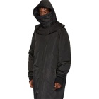 D.Gnak by Kang.D Black Detachable Hood Coat