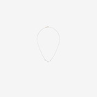 Gigi Clozeau 18K Yellow Gold Beaded Three Diamond Necklace
