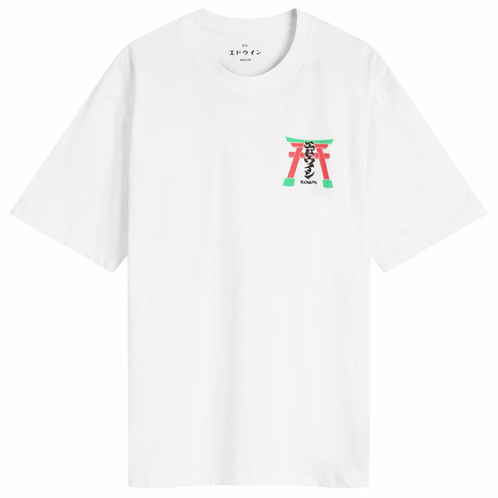 Photo: Edwin Men's Torii T-Shirt in White