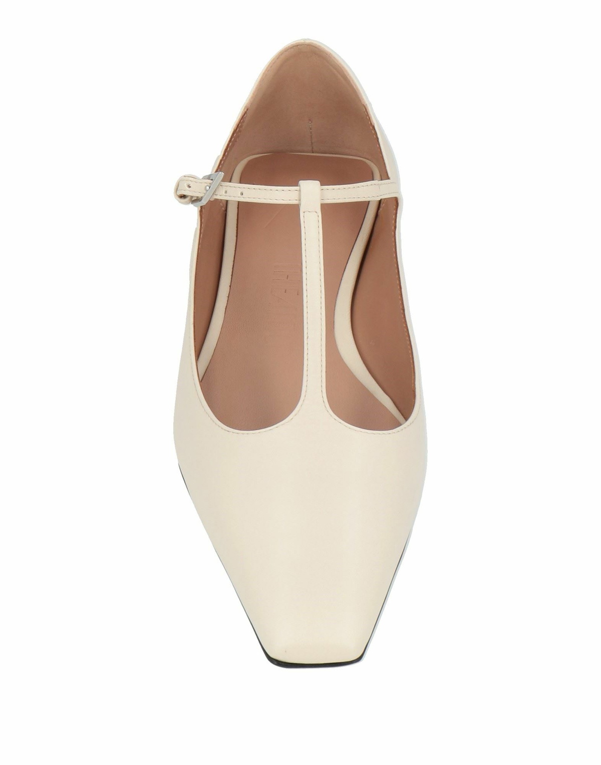 The Attico Womens Ballet flats Ivory