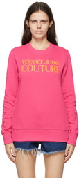 Versace Jeans Couture Pink Logo Sweatshirt