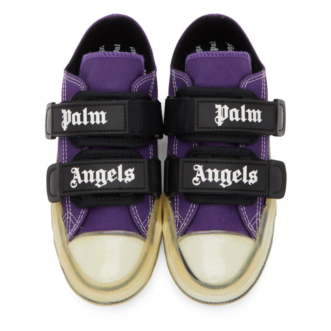 Palm Angels Purple Vulcanized Sneakers Palm Angels