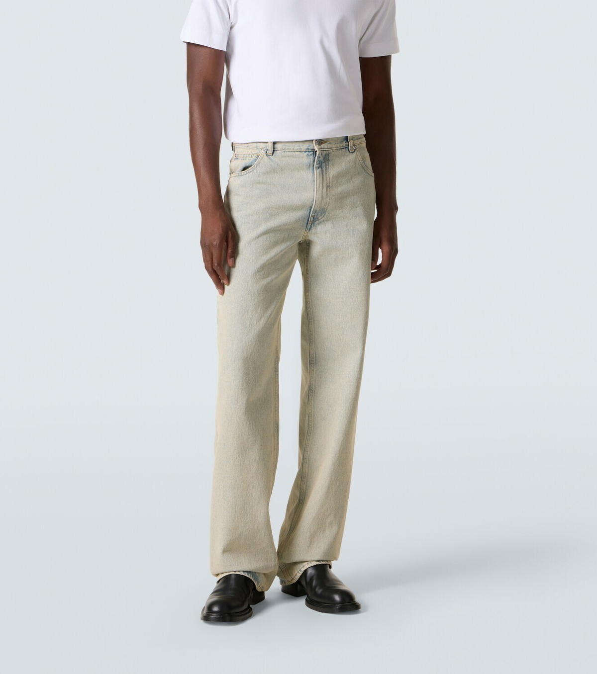 Calvin Klein Collection 02 mid-rise straight jeans
