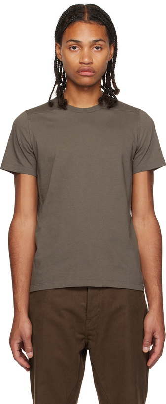 Photo: Rick Owens Gray Short Level T-Shirt