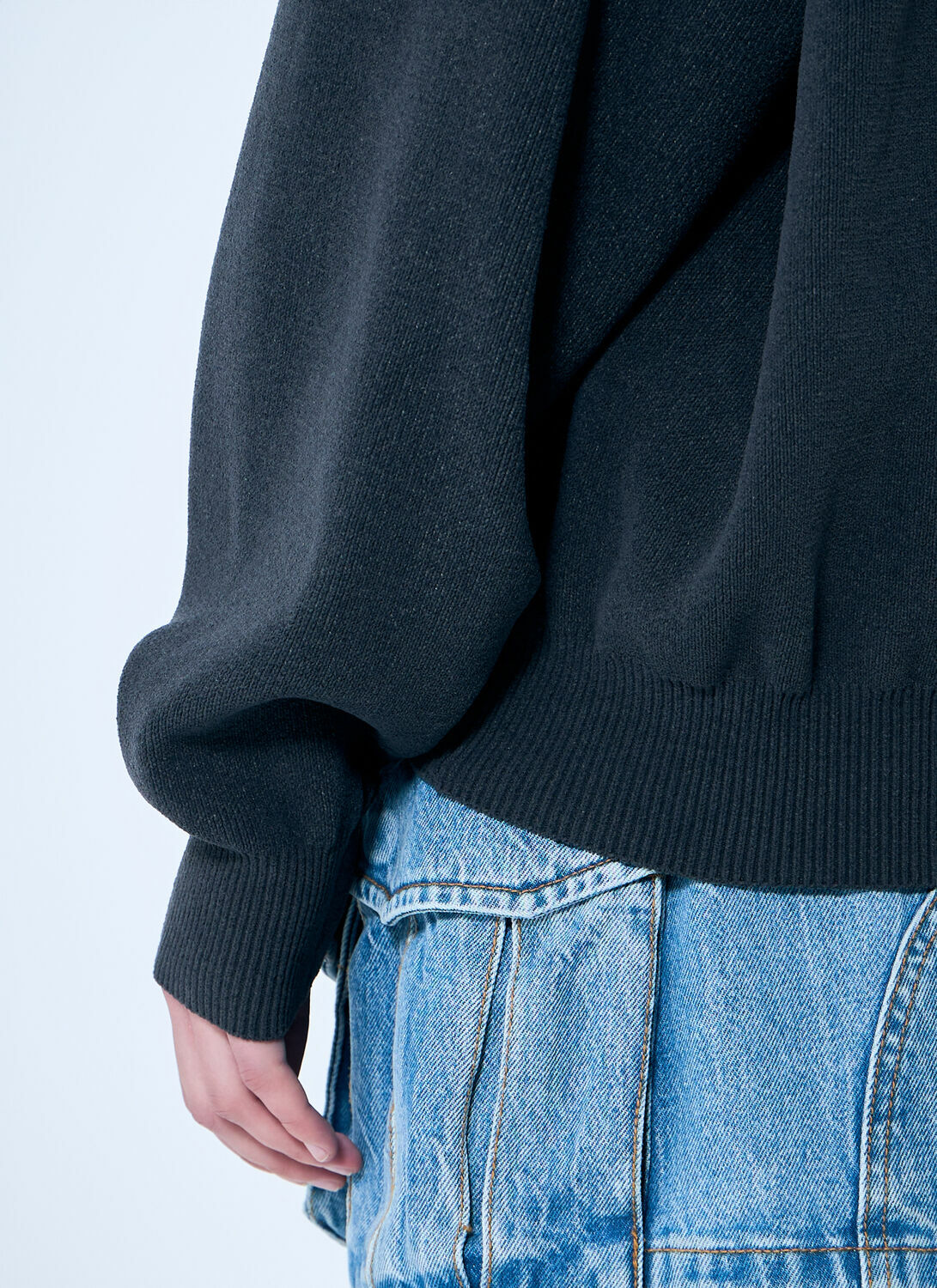Alexander Wang Logo Embossed Sweater