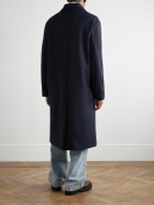 Altea - Coleman Double-Faced Wool-Blend Overcoat - Blue